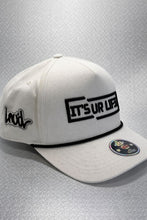 Load image into Gallery viewer, 5 PANEL WHITE ROPE HAT
