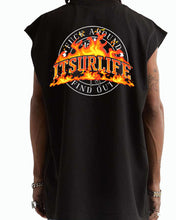 Load image into Gallery viewer, LOUDFIRE BLACK MUSCLE TEE
