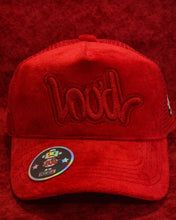 Load image into Gallery viewer, RED &amp; RED VELVET LOUD HAT
