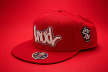 Load image into Gallery viewer, CLASSIC RED &amp; WHITE SNAPBACK
