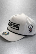 Load image into Gallery viewer, 5 PANEL WHITE ROPE HAT
