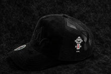 Load image into Gallery viewer, BLACK &amp; BLACK LOUD VELVET HAT
