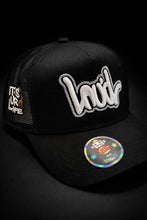 Load image into Gallery viewer, BLACK WHITE LOUD TRUCKER
